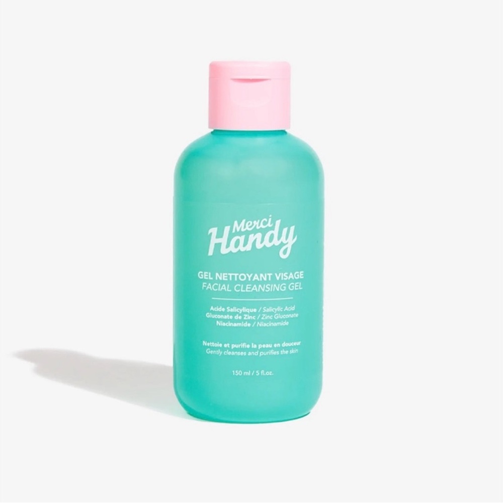Facial Cleansing Gel - Pink and Green